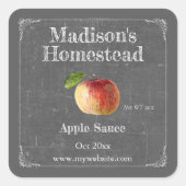 Apple Sauce | Square Sticker (Vorderseite)