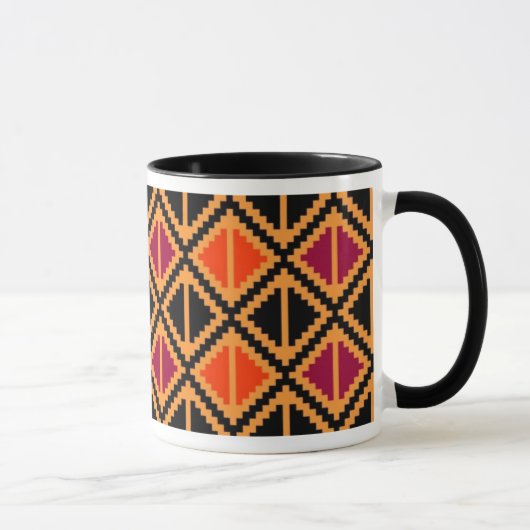 "Apple-Scheibe" Tasse - Orange (Rechts)