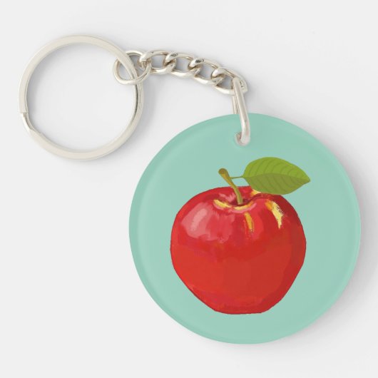 Apple Schlüsselanhänger (Vorderseite)