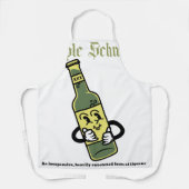 Apple Schnapps Schürze (Vorderseite)