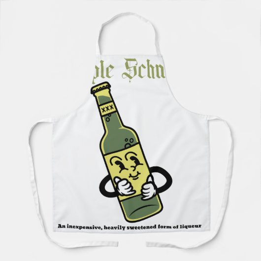 Apple Schnapps Schürze (Vorderseite)