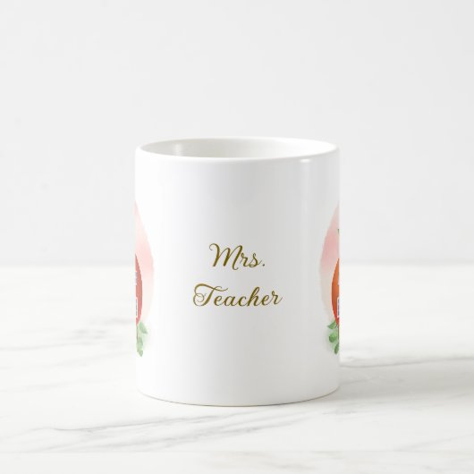 Apple Schoolhouse Lehrer Kaffeetasse (Mittel)