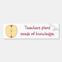 Apple Seds of Knowledge Autoaufklebers