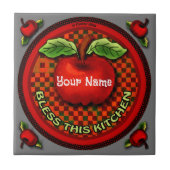 Apple segne diese Küche Fliese (Vorderseite)