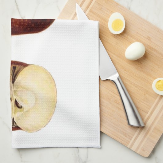 Apple Slice Küchentuch (Viertel Falte)