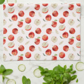 Apple Slices Pattern Geschirrtuch (Gefaltet)