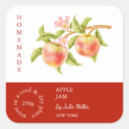 Apple Small Business Label Quadratischer Aufkleber