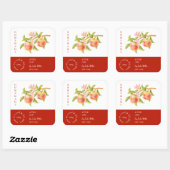 Apple Small Business Label Quadratischer Aufkleber (Blatt)