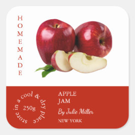 Apple Small Business Label Quadratischer Aufkleber