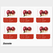 Apple Small Business Label Quadratischer Aufkleber (Blatt)