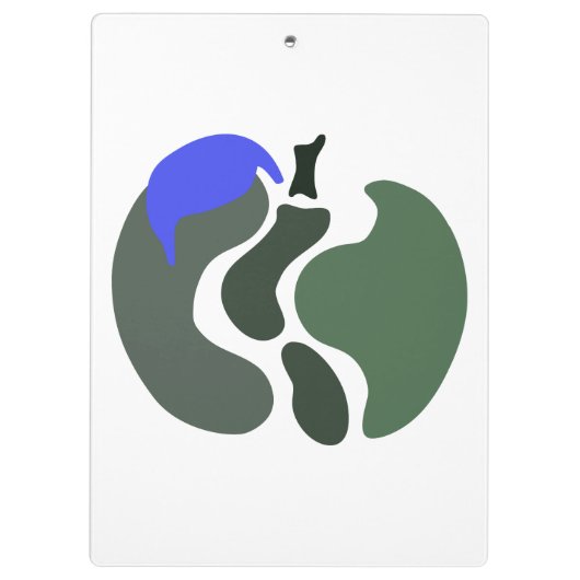 Apple Spitzen Klemmbrett (Rückseite)