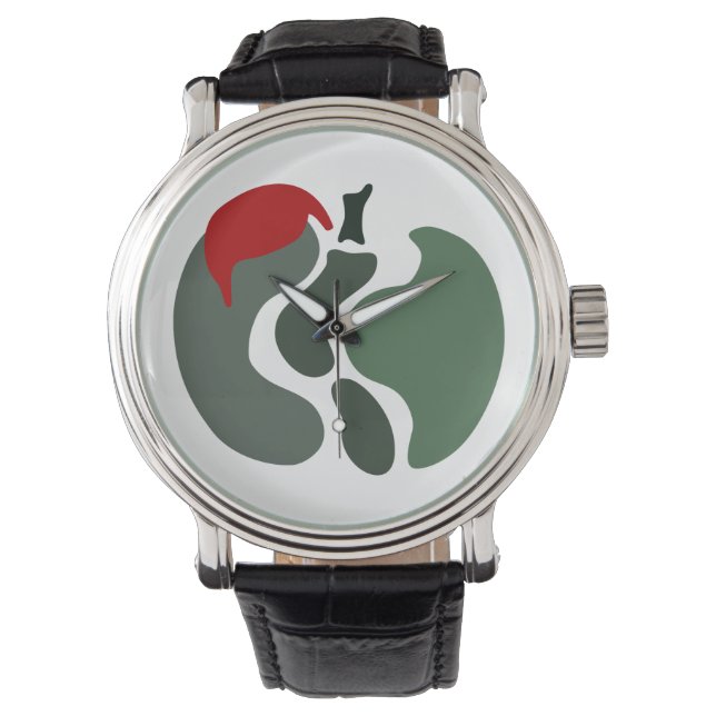 Apple Splitting Armbanduhr (Vorderseite)