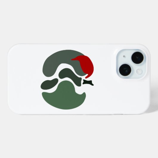 Apple Splitting Case-Mate iPhone Hülle (Rückseite (Horizontal))