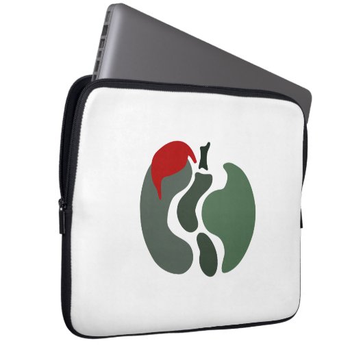 Apple Splitting Laptopschutzhülle (Vorne Rechts)