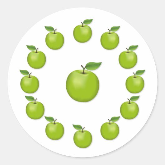 Apple Stickers (Vorderseite)
