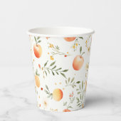 Apple Summer Party Paper Cups Pappbecher (Rückseite)