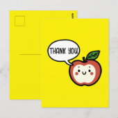 Apple Talk Postkarte (Vorne/Hinten)