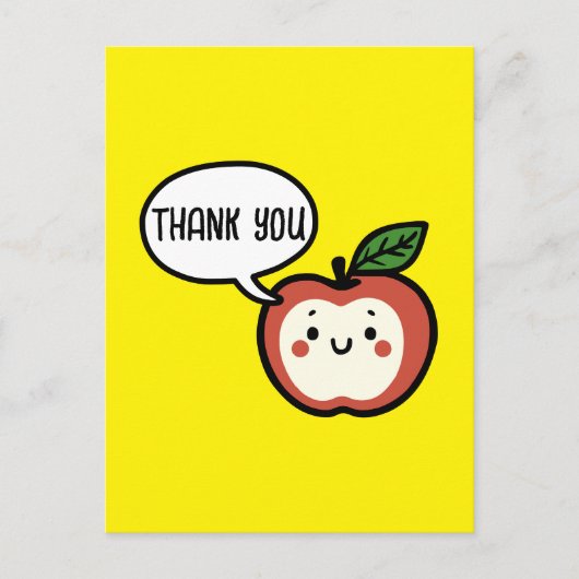 Apple Talk Postkarte (Vorderseite)