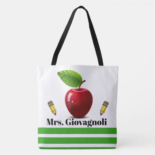 Apple Tasche - Sehen Sie zurück! (Vorderseite)