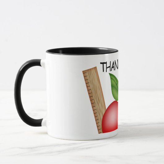 Apple-Tasse für Lehrer Tasse (Links)
