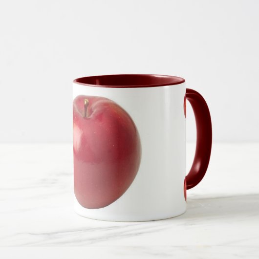 Apple-Tasse Tasse (VorderseiteRechts)