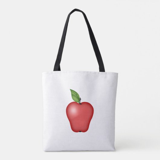 Apple Teacup Custom Tasche des Lehrers (Rückseite)