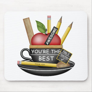 Apple Teacup Mousepad
