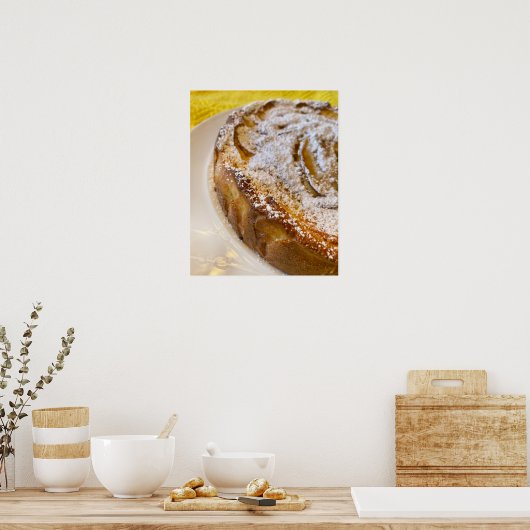 Apple Torte Dessert Poster (Küche)