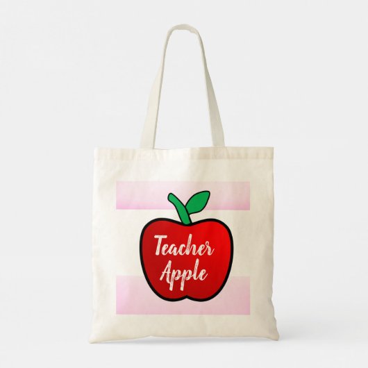 Apple Tote Bag Tragetasche (Rückseite)