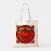 Apple Tote Bag Tragetasche (Rückseite)