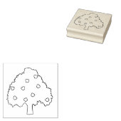 Apple Tree Art Briefmarke Gummistempel (Stempel)