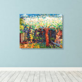 Apple Tree Blossom Leinwanddruck (Insitu (Holzboden))