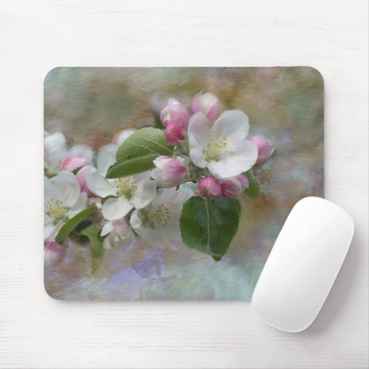 Apple Tree Blüten Mousepad (Mit Mouse)