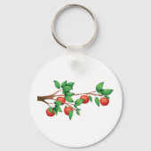 Apple Tree Branch Keychain Schlüsselanhänger (Vorderseite)