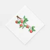 Apple Tree Branch Napkins Serviette (Ecke)