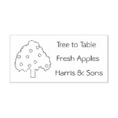 Apple Tree Farm Business Art Briefmarke Gummistempel (Prägung)