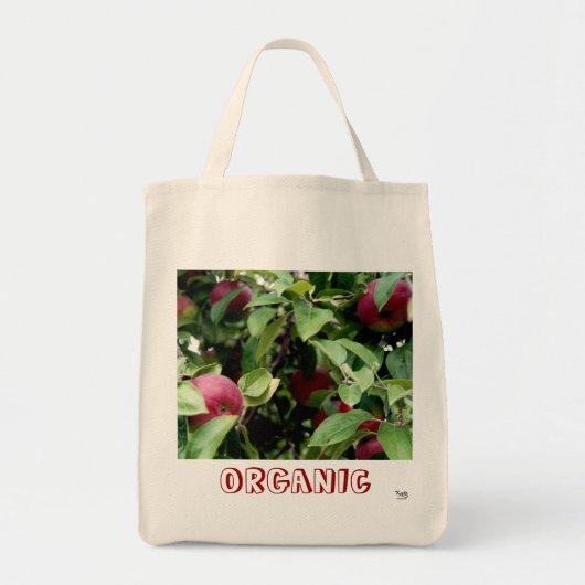 Apple Tree Grocery Tote Bag Tragetasche (Vorne)