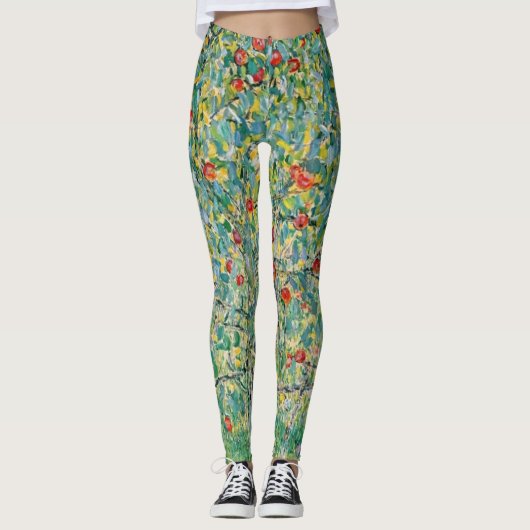 Apple Tree Gustav Klimt Leggings (Vorderseite)