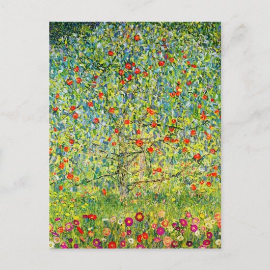 Apple Tree Orchard Gustav Klimt Postkarte (Vorderseite)