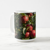 Apple Tree Themed Coffee Tasse (Vorderseite Links)