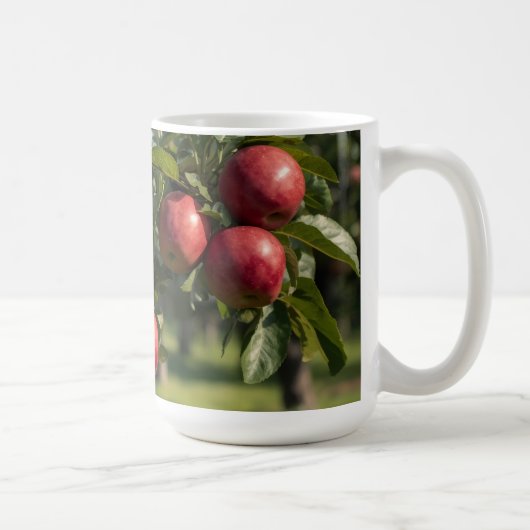 Apple Tree Themed Coffee Tasse (Rechts)