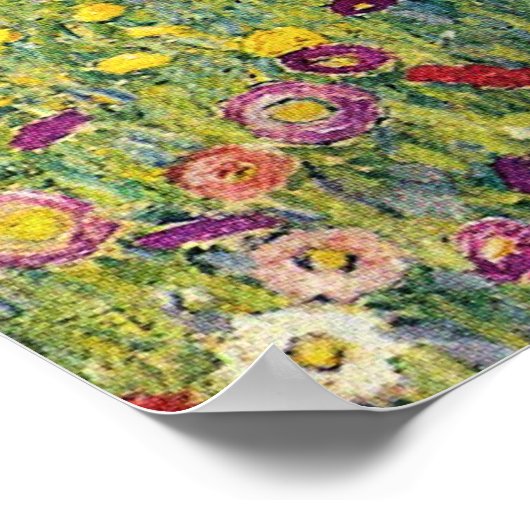 Apple Tree von Gustav Klimt Poster (Ecke)