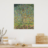 Apple Tree von Gustav Klimt Poster (Küche)