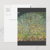 Apple Tree von Gustav Klimt Postkarte (Vorne/Hinten)