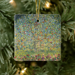 Apple Tree von Gustav Klimt, Vintager Jugendstil Keramikornament