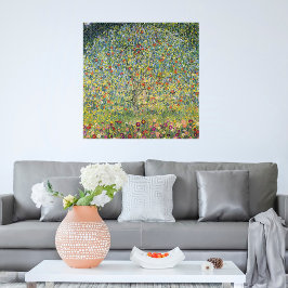 Apple Tree von Gustav Klimt, Vintager Jugendstil Poster