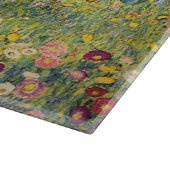 Apple Tree von Gustav Klimt, Vintager Jugendstil Schneidebrett (Ecke)