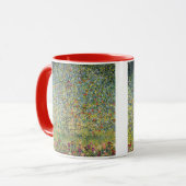 Apple Tree von Gustav Klimt, Vintager Jugendstil Tasse (Vorderseite Links)