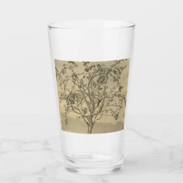 Apple Tree (Watercolor Art) (von Nicholas Roerich) Glas