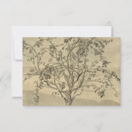 Apple Tree (Watercolor Art) (von Nicholas Roerich) Karte